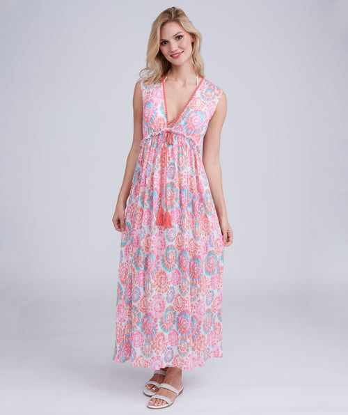 An image of the Pia Rossini Illusion Maxi Dress