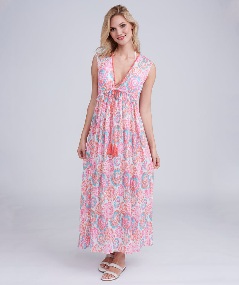 An image of the Pia Rossini Illusion Maxi Dress