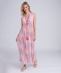 An image of the Pia Rossini Illusion Maxi Dress