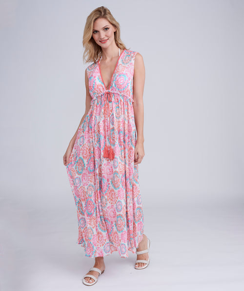 An image of the Pia Rossini Illusion Maxi Dress