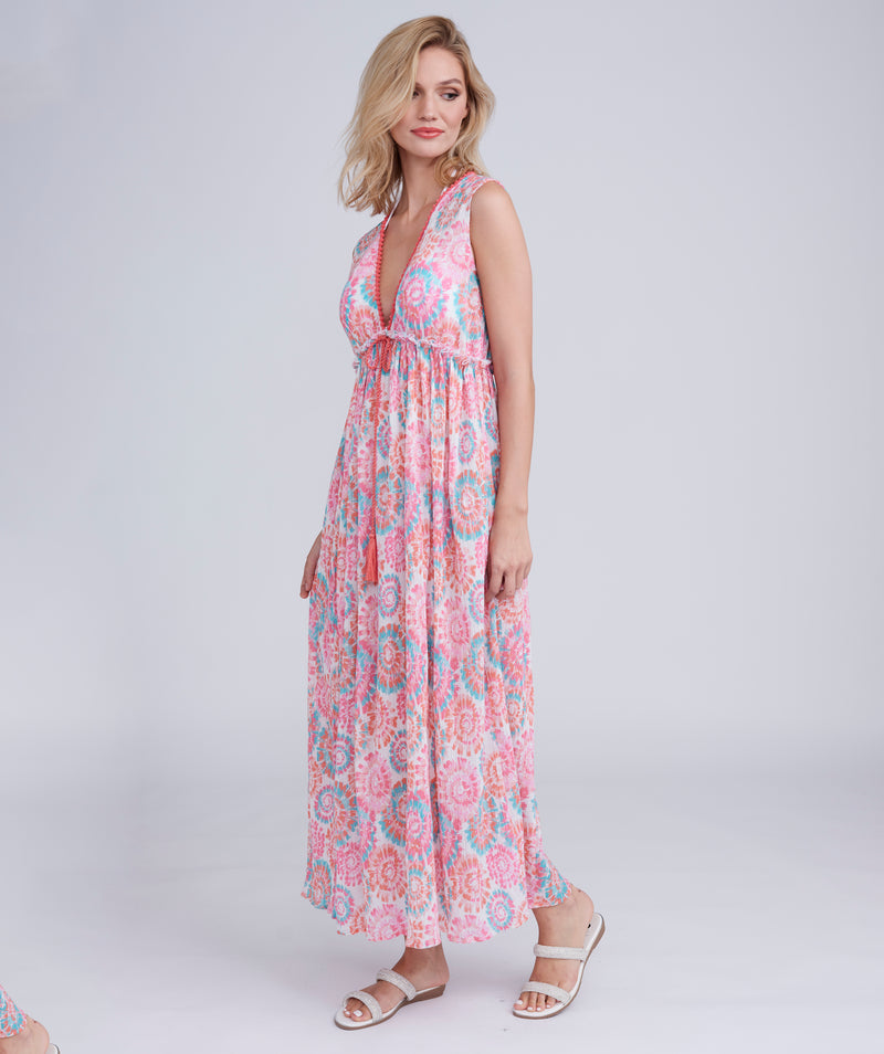 An image of the Pia Rossini Illusion Maxi Dress