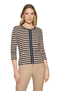 An image of the Betty Barclay 3/4 Sleeve Shirt Jacket