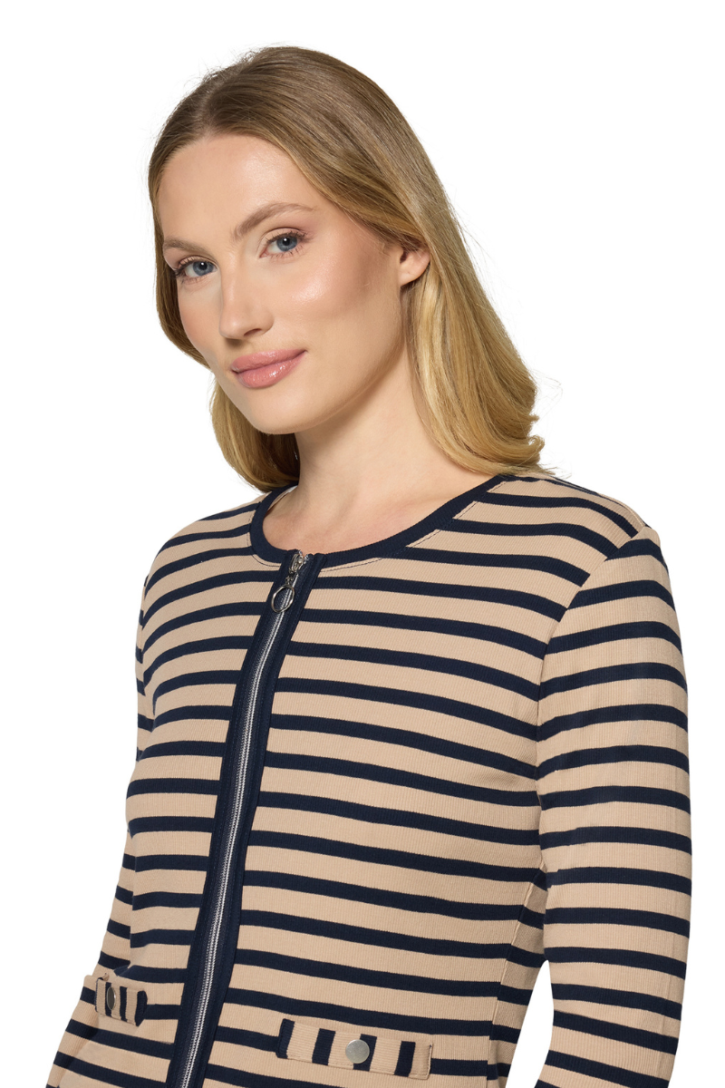 An image of the Betty Barclay 3/4 Sleeve Shirt Jacket