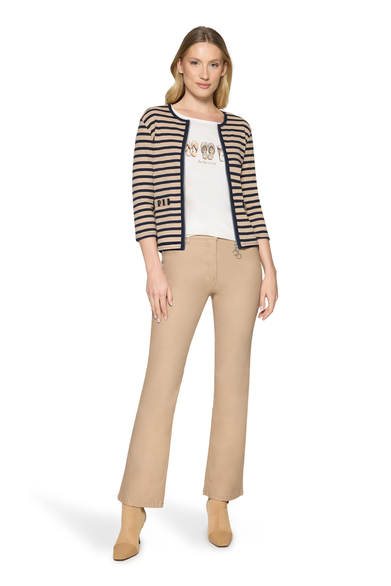 An image of the Betty Barclay 3/4 Sleeve Shirt Jacket