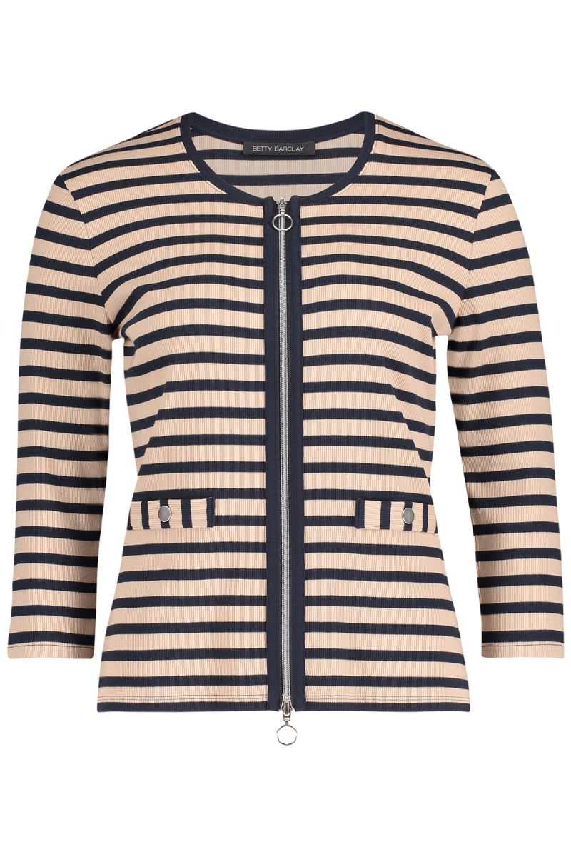 An image of the Betty Barclay 3/4 Sleeve Shirt Jacket