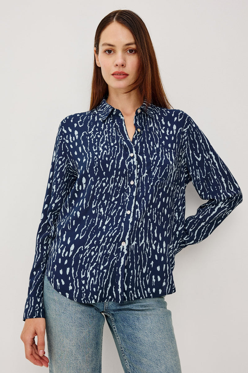 An image of the Rails Josephine Button Down Top