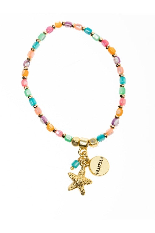 An image of the Pranella Jazzle Starfish Bracelet