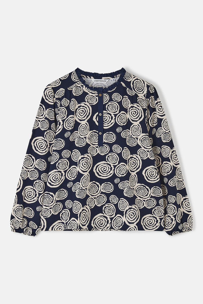 An image of the Lighthouse Ladies Juliette Blouse