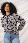 An image of the Lighthouse Ladies Juliette Blouse