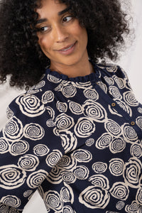 An image of the Lighthouse Ladies Juliette Blouse