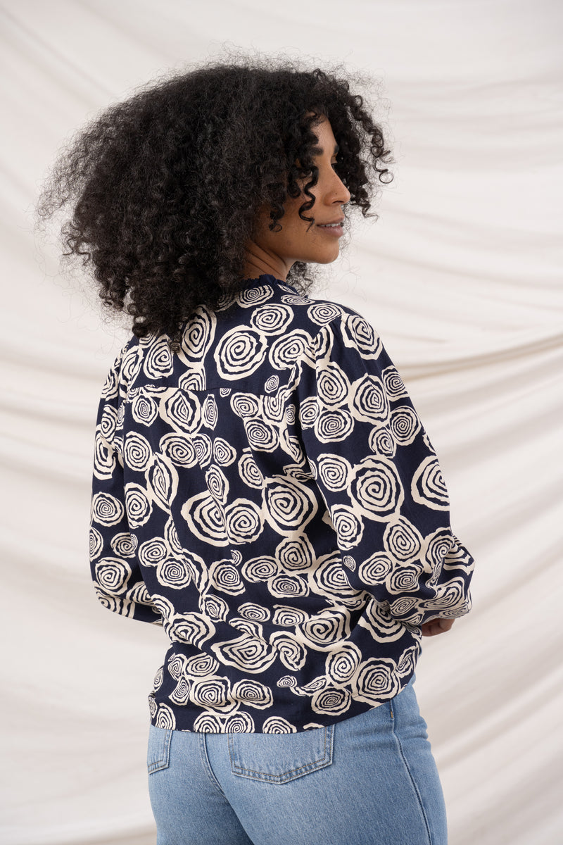 An image of the Lighthouse Ladies Juliette Blouse