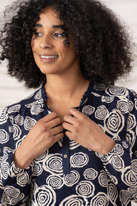 An image of the Lighthouse Ladies Juliette Blouse