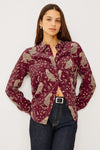 An image of the Rails Kate Long Sleeve Button Down Top