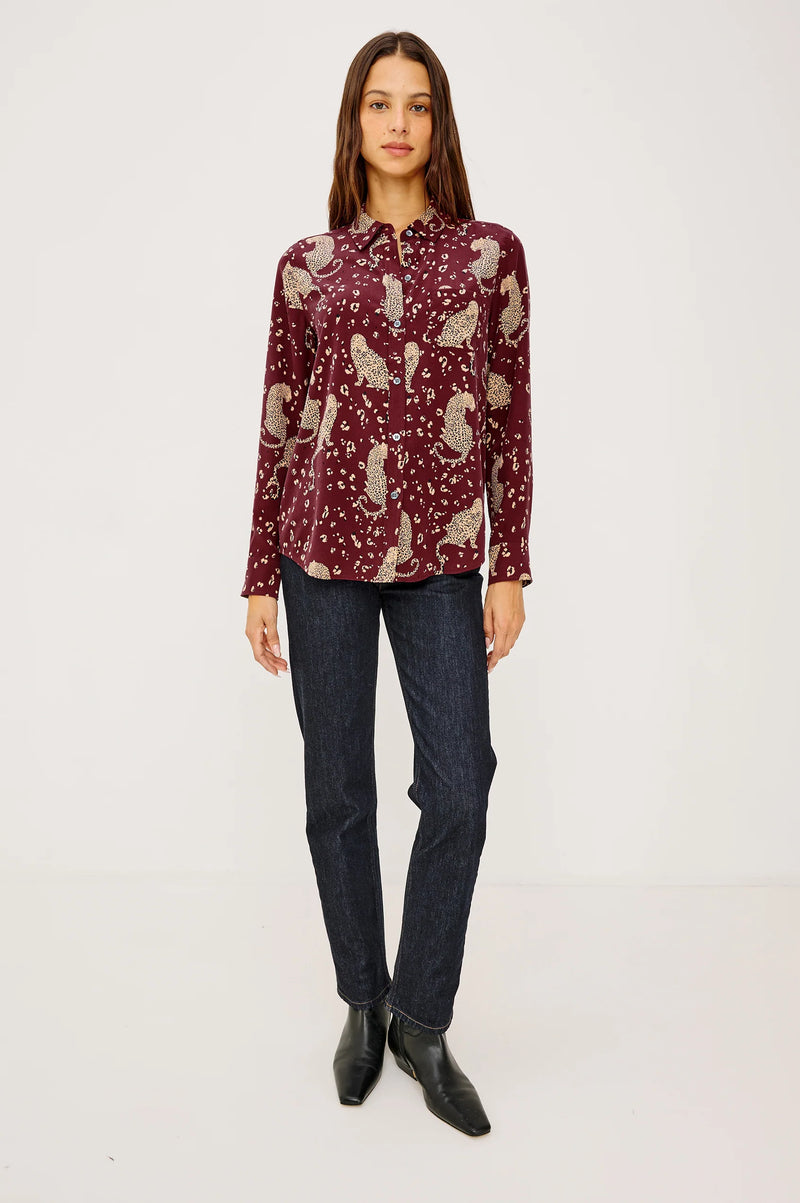 An image of the Rails Kate Long Sleeve Button Down Top