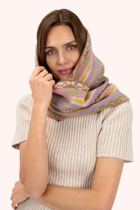 An image of the Powder Kayla Fair Isle Snood