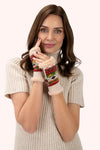 An image of the Powder Kayla Fair Isle Wrist Warmers