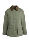 An image of the Fairfax & Favor Fairfax & Favor The Olivia Wax Jacket Pistachio
