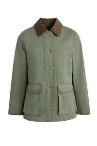 An image of the Fairfax & Favor Fairfax & Favor The Olivia Wax Jacket Pistachio