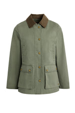 An image of the Fairfax & Favor Fairfax & Favor The Olivia Wax Jacket Pistachio