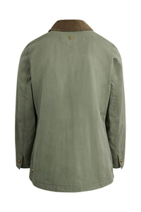 An image of the Fairfax & Favor Fairfax & Favor The Olivia Wax Jacket Pistachio