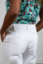 An image of the Lily & Me Isla Crop Trouser Twill