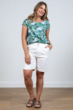 An image of the Lily & Me Marine Twill Short