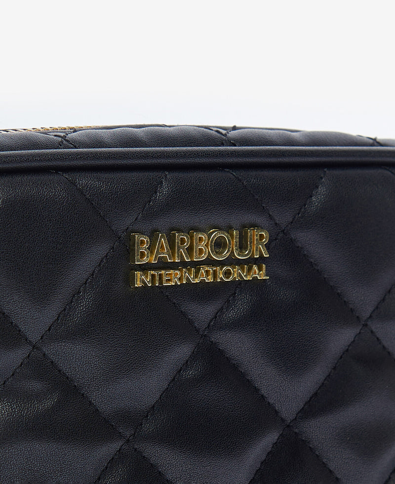 An image of the Barbour International Quilted Sloane Bag