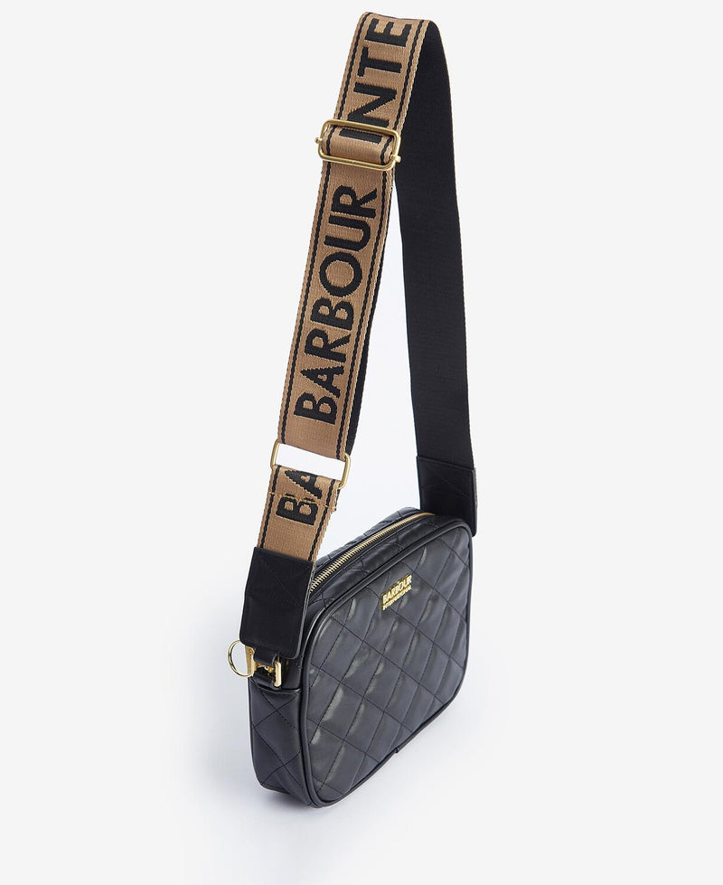 An image of the Barbour International Quilted Sloane Bag