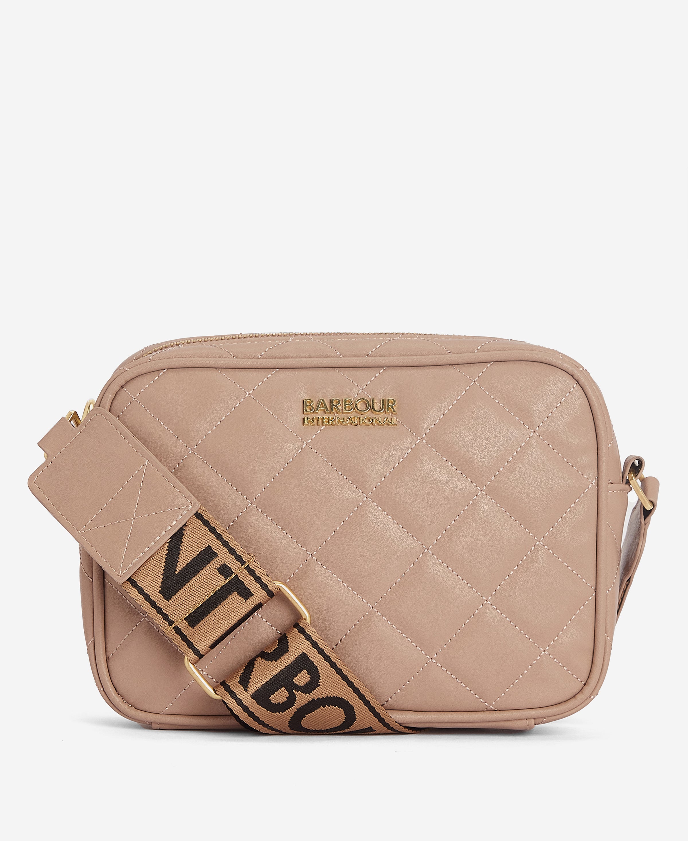 An image of the Barbour International Quilted Sloane Bag