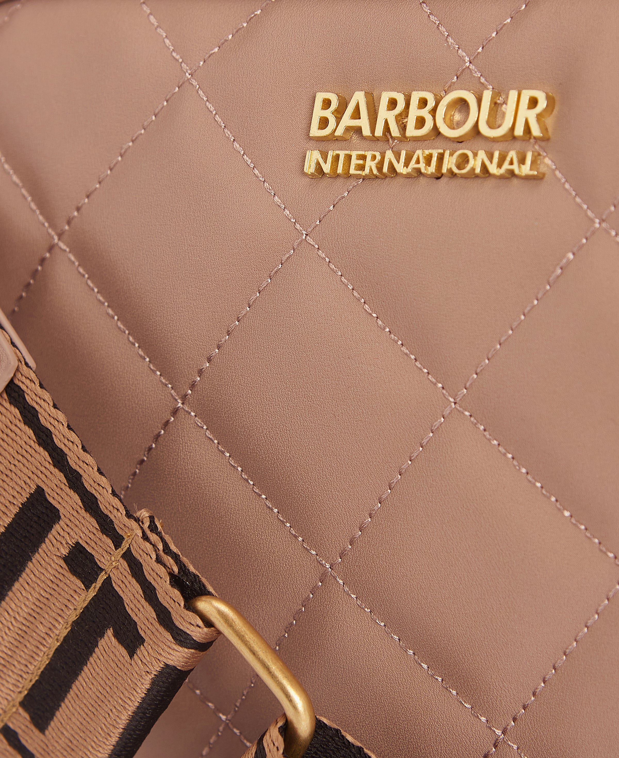 An image of the Barbour International Quilted Sloane Bag