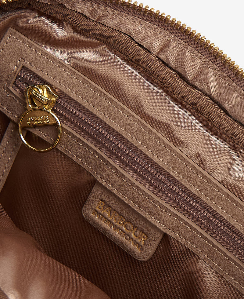 An image of the Barbour International Quilted Sloane Bag