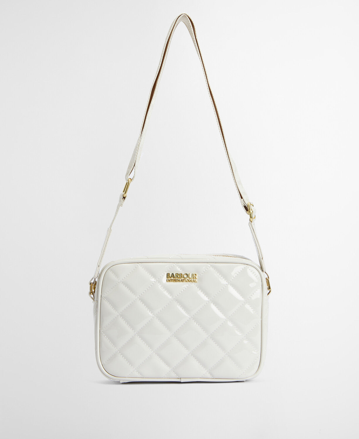 An image of the Barbour International Quilted Sloane Bag