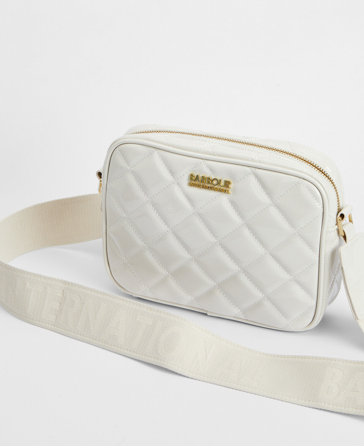 An image of the Barbour International Quilted Sloane Bag