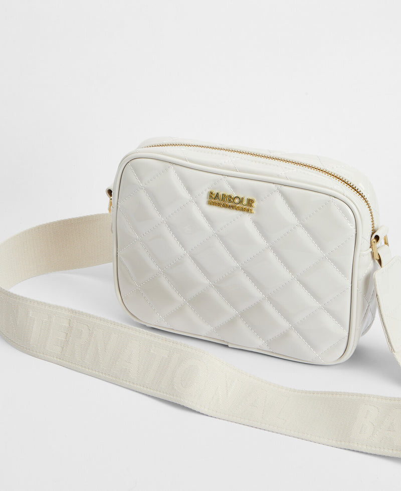 An image of the Barbour International Quilted Sloane Bag