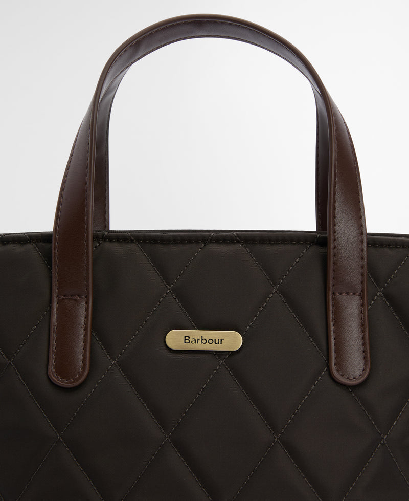 An image of the Barbour Mini Quilted Tote Bag