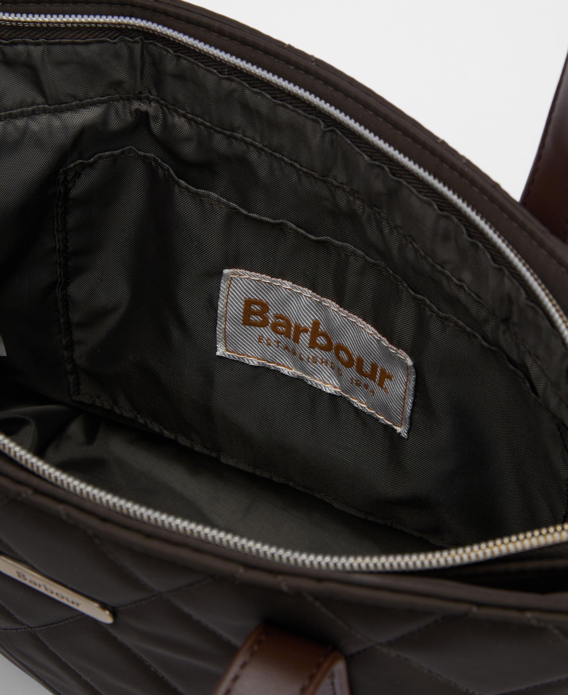 An image of the Barbour Mini Quilted Tote Bag