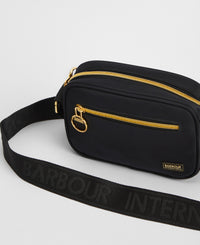 An image of the Barbour International Qualify Micro Crossbody