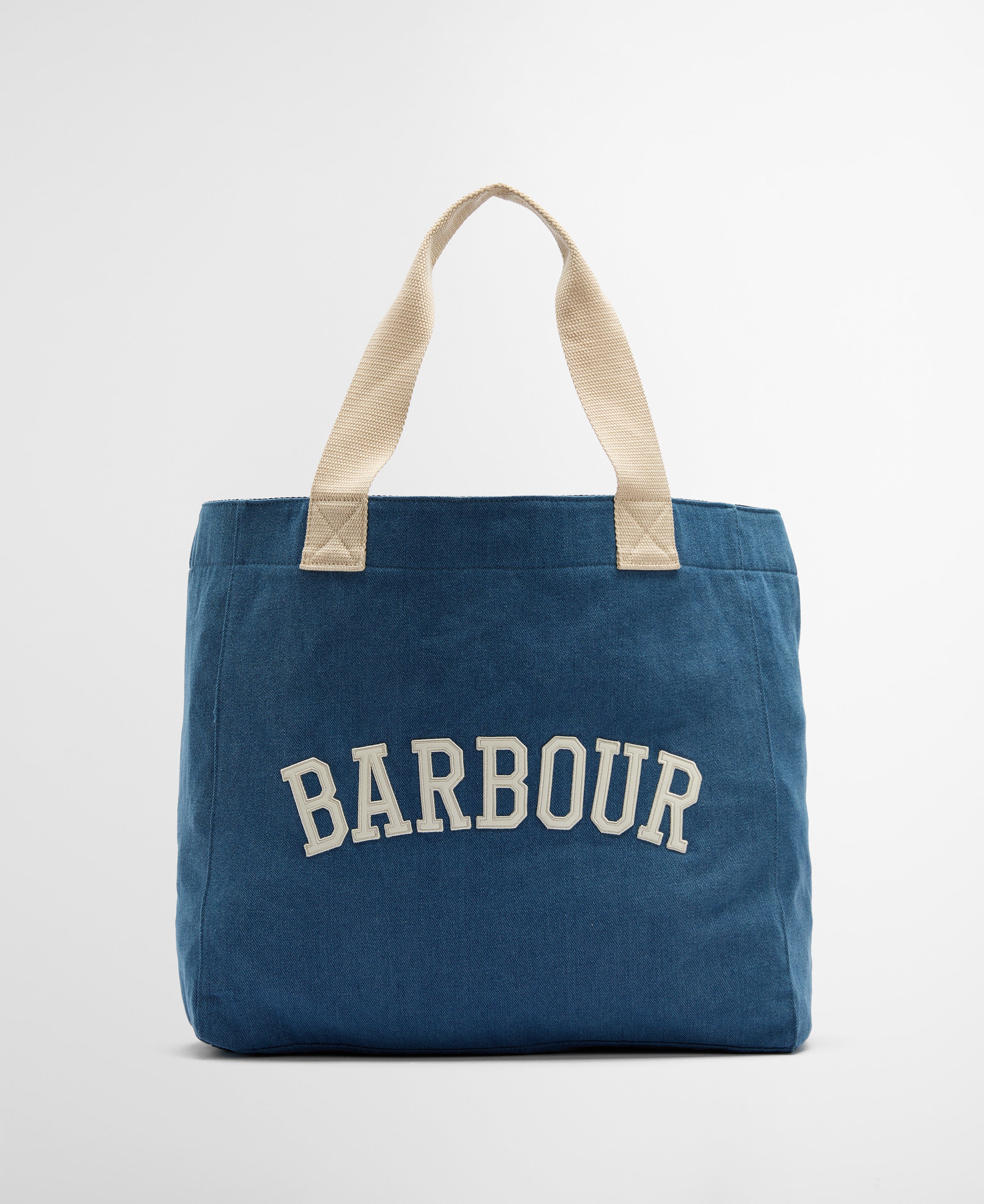 An image of the Barbour Emily Denim Tote Bag