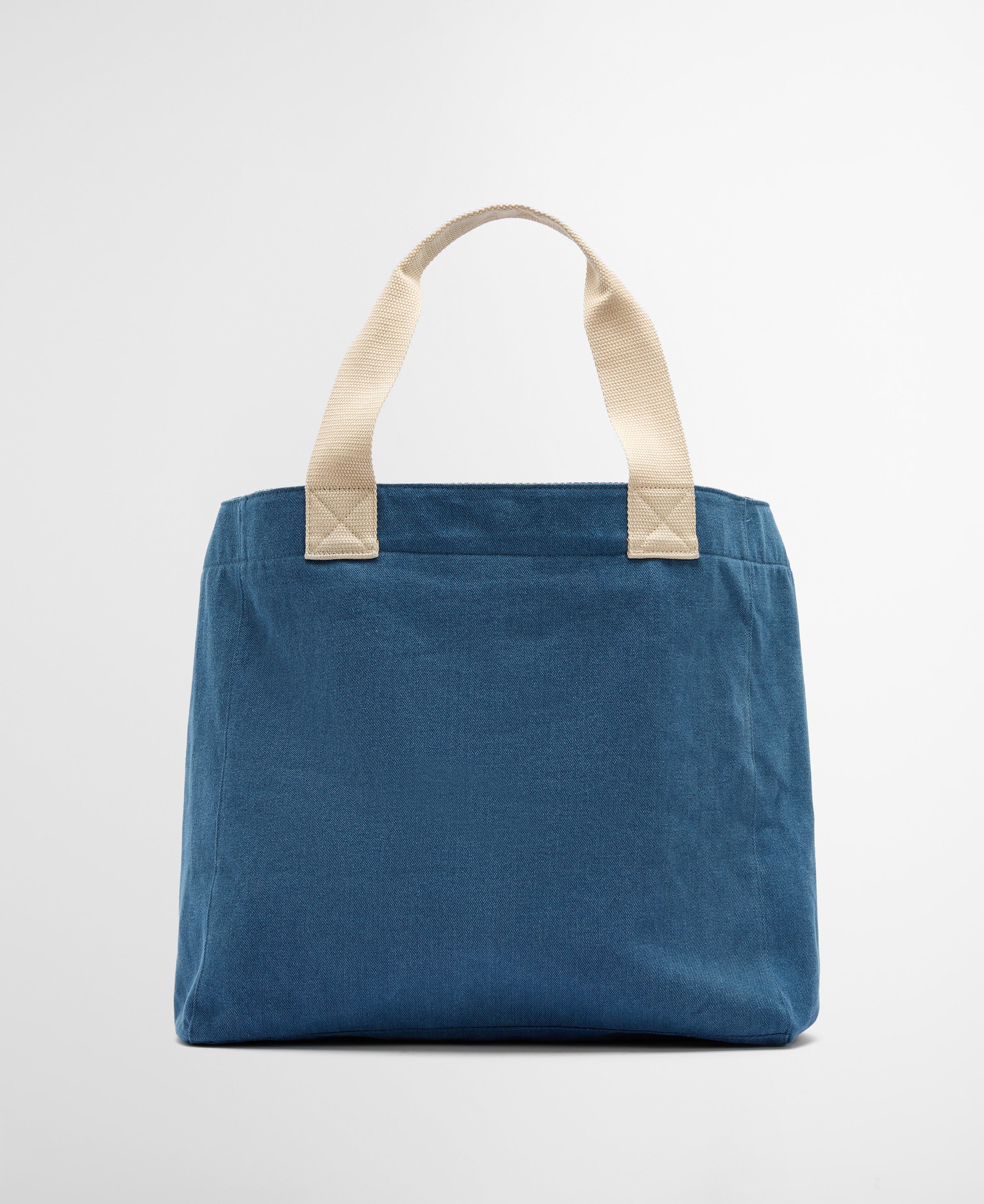An image of the Barbour Emily Denim Tote Bag