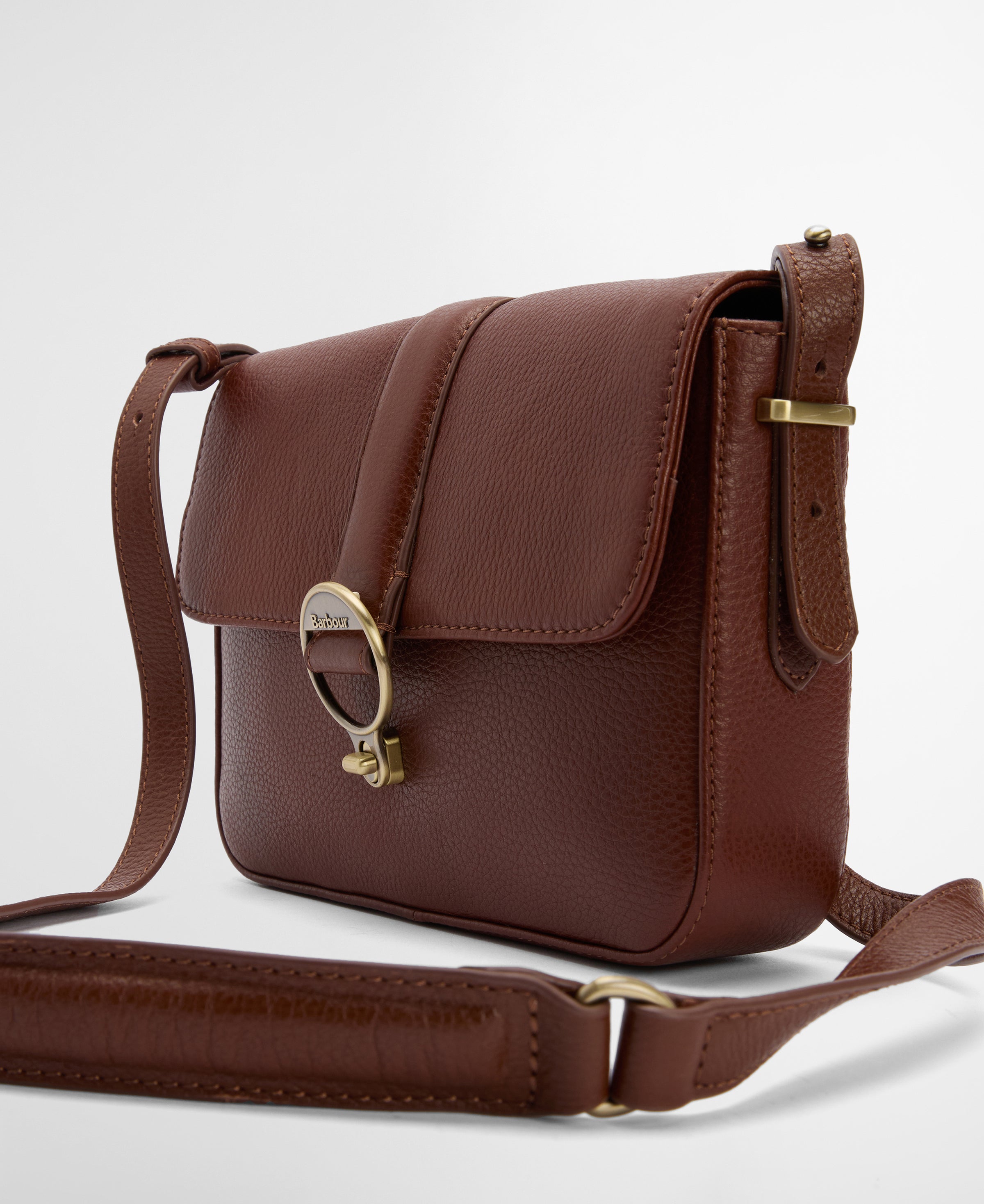 An image of the Barbour Rosa Leather Crossbody Bag
