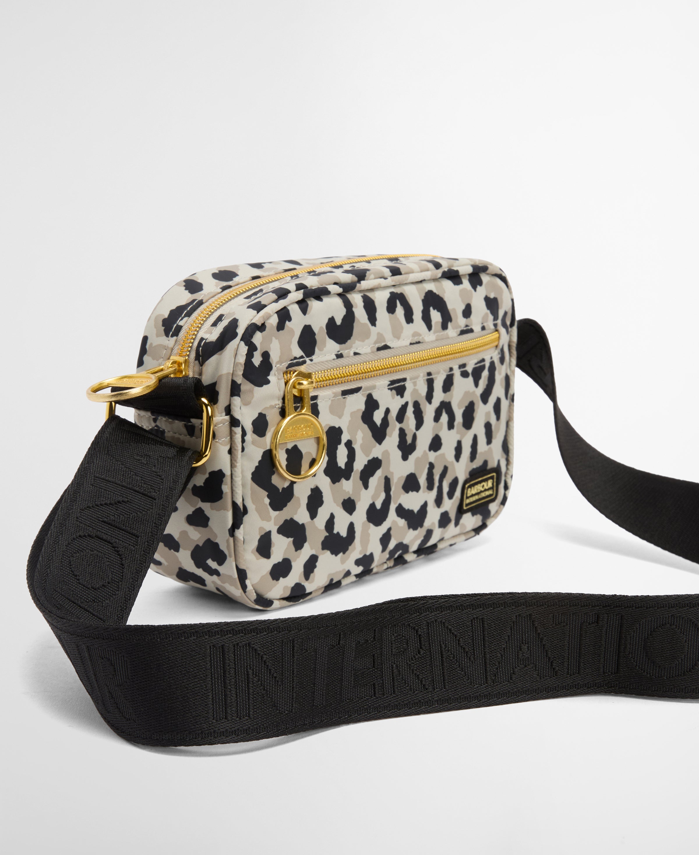 An image of the Barbour International Boulevard Micro Crossbody Bag