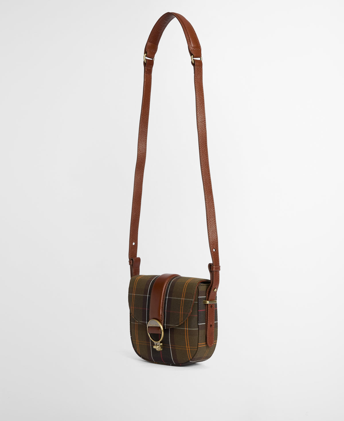 An image of the Barbour Elm Tartan Crossbody Bag