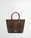 An image of the Barbour Birch Tartan Tote Bag