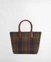 An image of the Barbour Birch Tartan Tote Bag