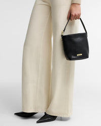 Cedar Mini Leather Bucket Bag