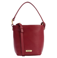 Cedar Mini Leather Bucket Bag