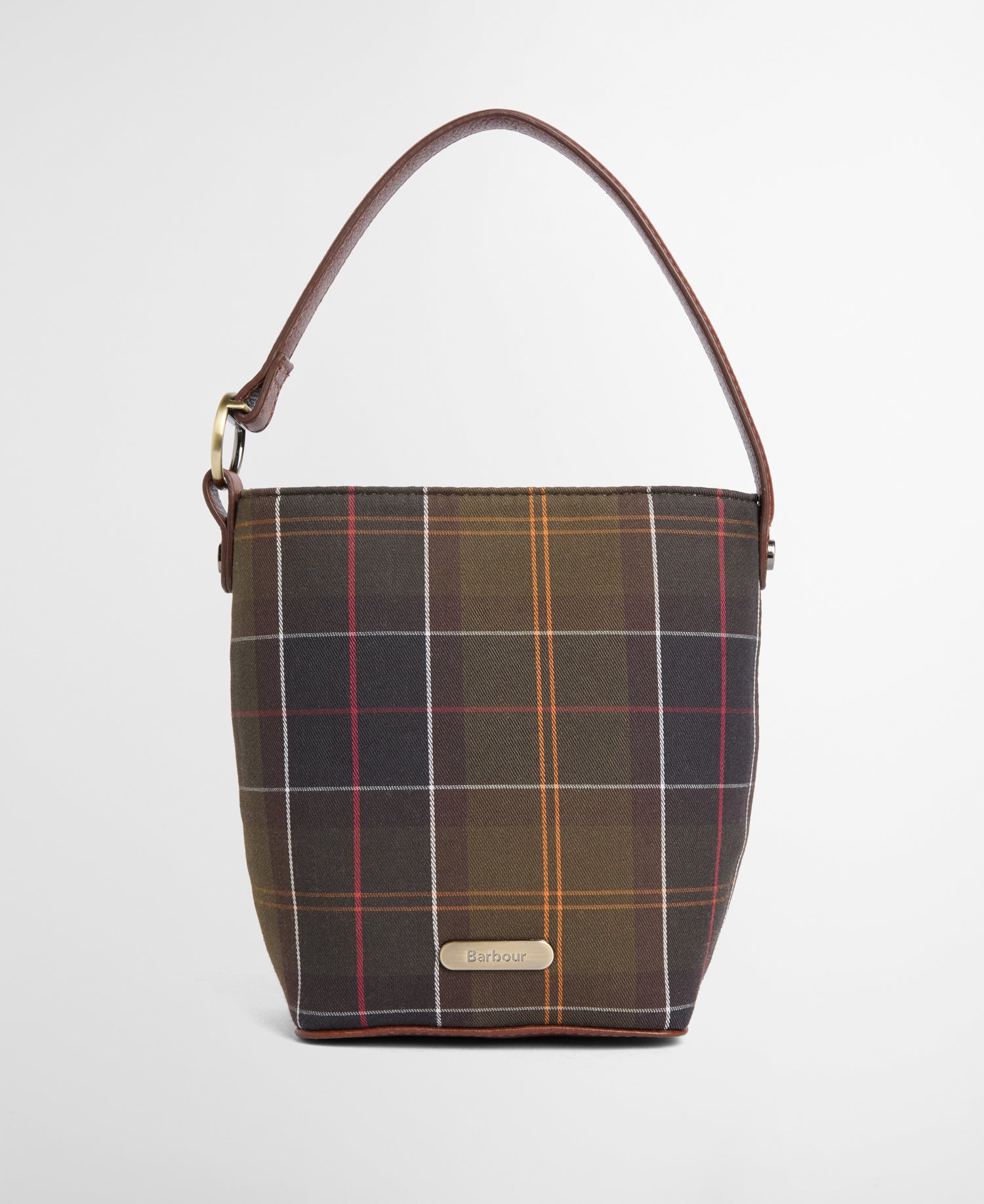 Cedar Mini Tartan Bucket Bag