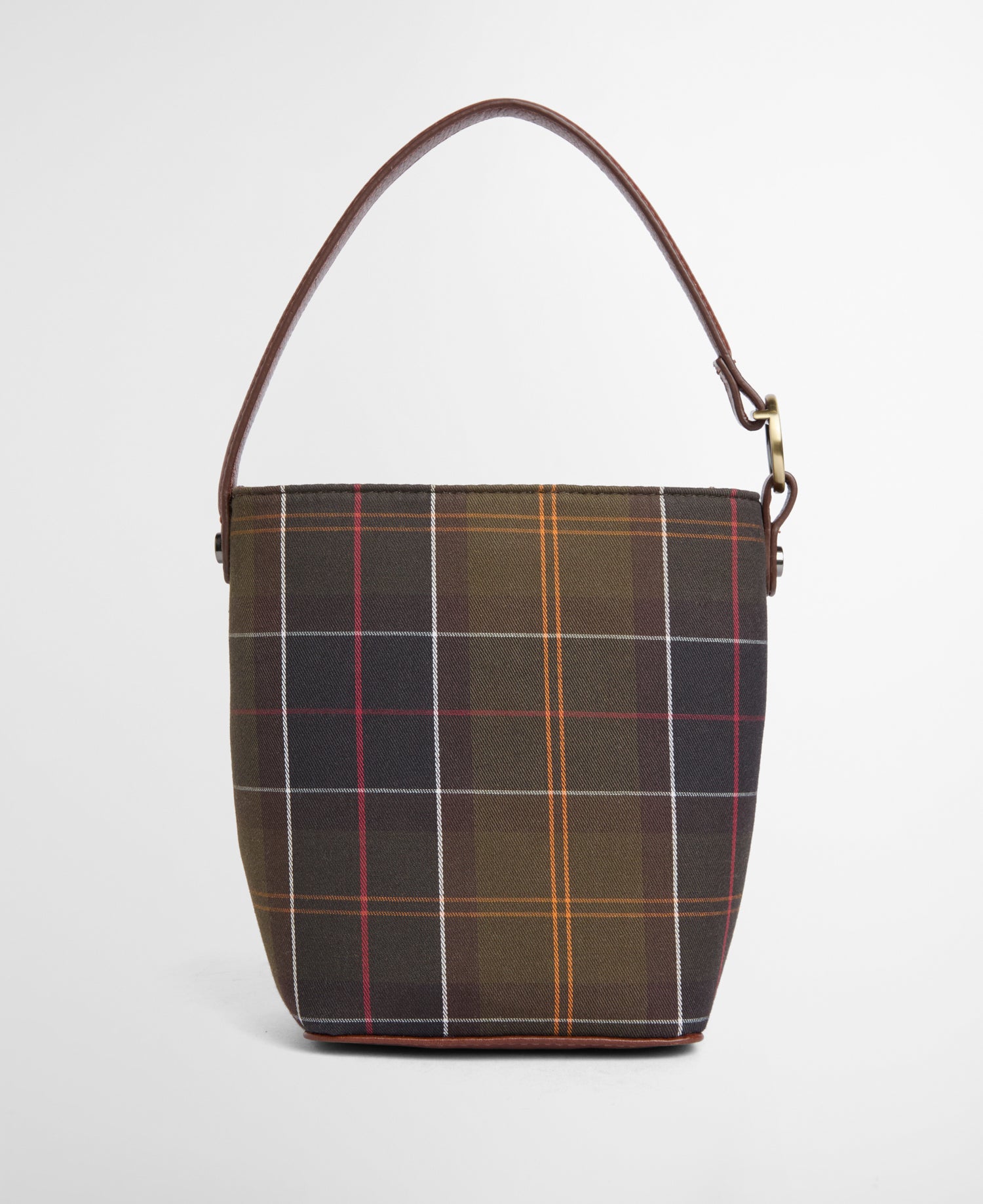Cedar Mini Tartan Bucket Bag
