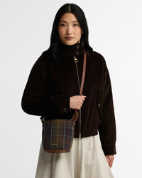 Cedar Mini Tartan Bucket Bag