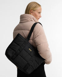 B.Intl Monaco Baffle Quilt Tote Bag